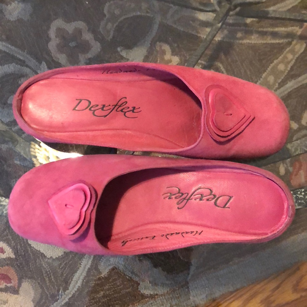 Dexflex 7M Pink Suede Mule